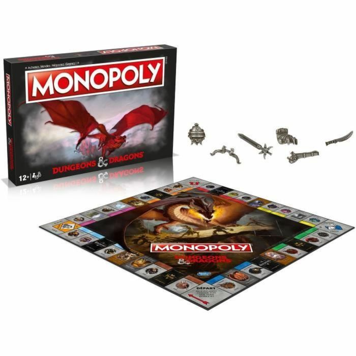 Juego de Mesa Monopoly Dungeons & Dragons (FR) 6