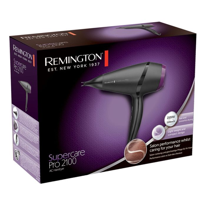 Secador de Pelo Remington Negro 2100 W 2