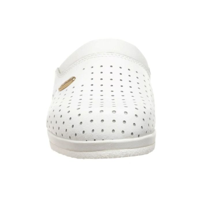 Zuecos Scholl Clog Backguard Blanco 3