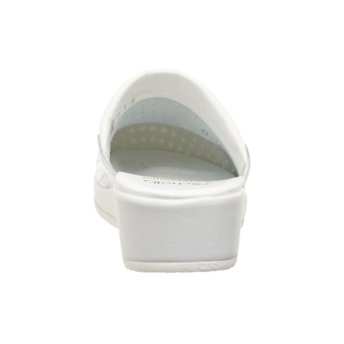 Zuecos Scholl Clog Backguard Blanco 1