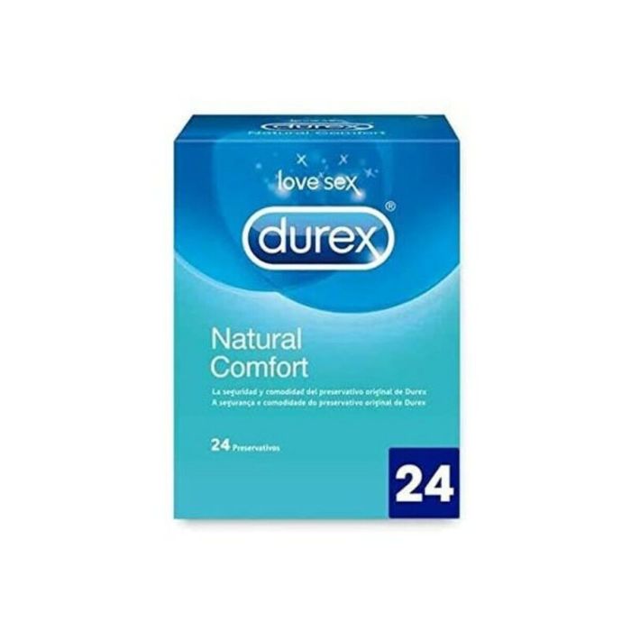 Preservativos Durex Natural Comfort (24 uds) (24 pcs) 0