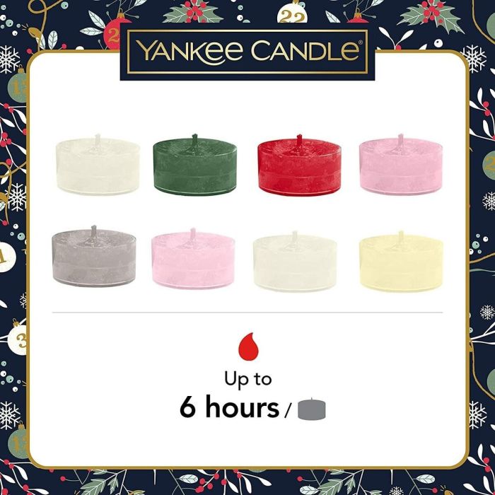 Set de Velas Perfumadas Yankee Candle Countdown to Christmas Advent Calendar 24 Piezas 2