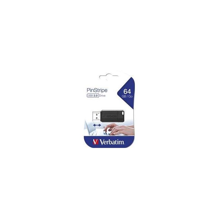 Memoria USB Verbatim 49065 Negro 64 GB 1