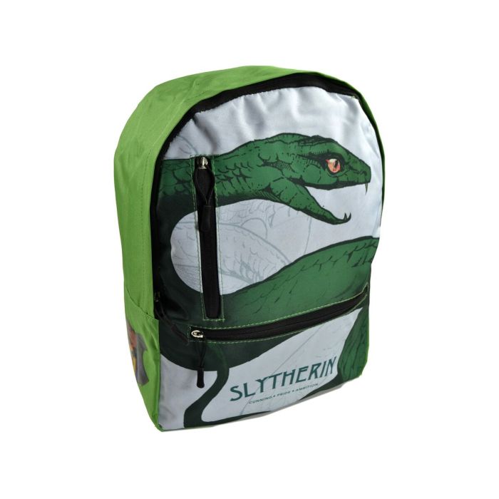 Mochila Escolar Harry Potter (Slytherin)