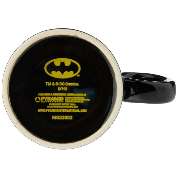 Taza Mug Batman MG23052 Amarillo Negro 315 ml 3