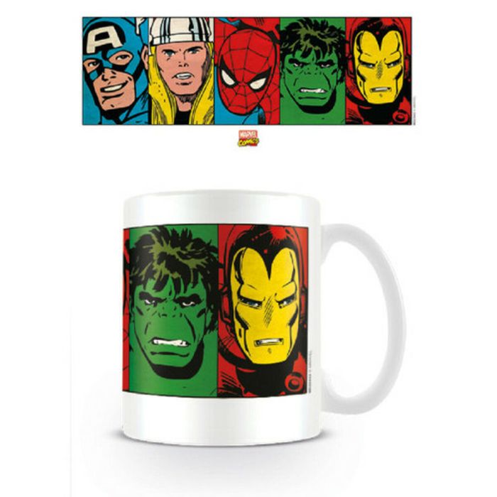 Taza Mug Marvel MG23443 Blanco 315 ml 1