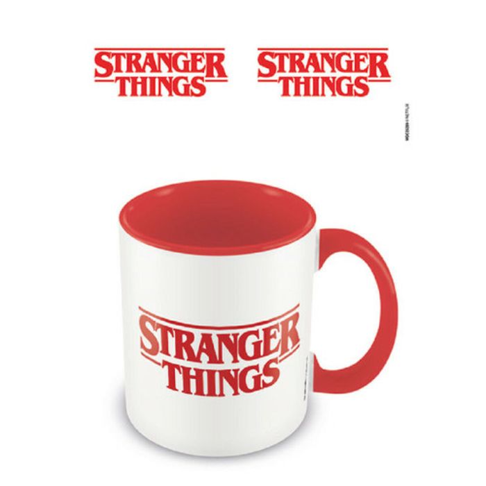 Taza Mug Stranger Things MGC25289 Blanco Rojo 315 ml 2