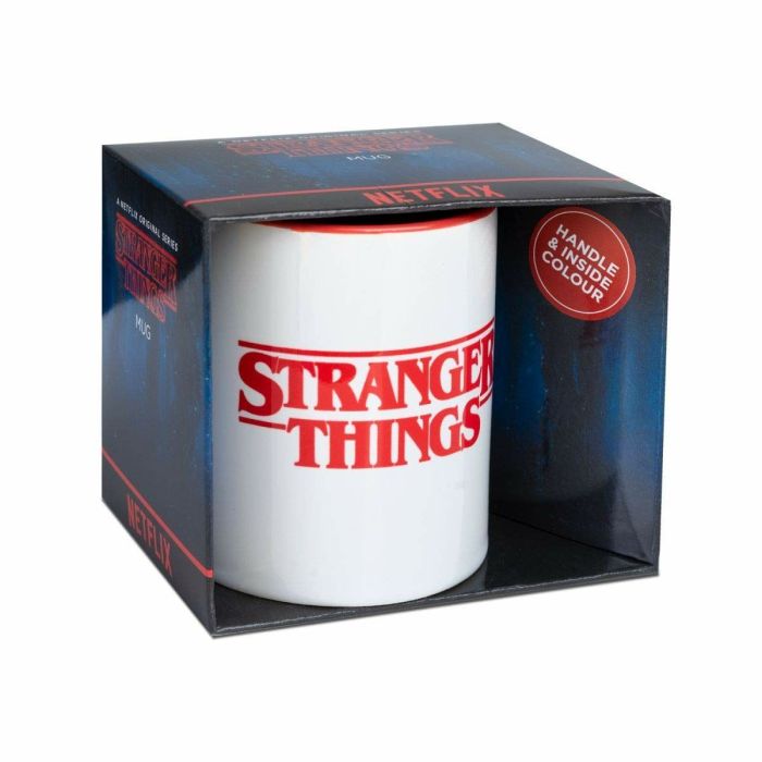 Taza Mug Stranger Things MGC25289 Blanco Rojo 315 ml 1