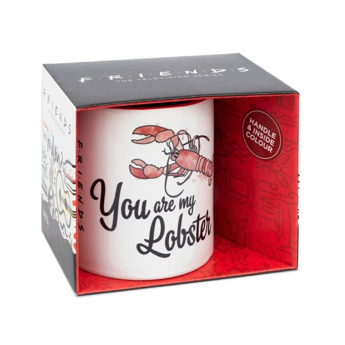 Taza Mug Friends You Are My Lobster Blanco Rojo 315 ml 1