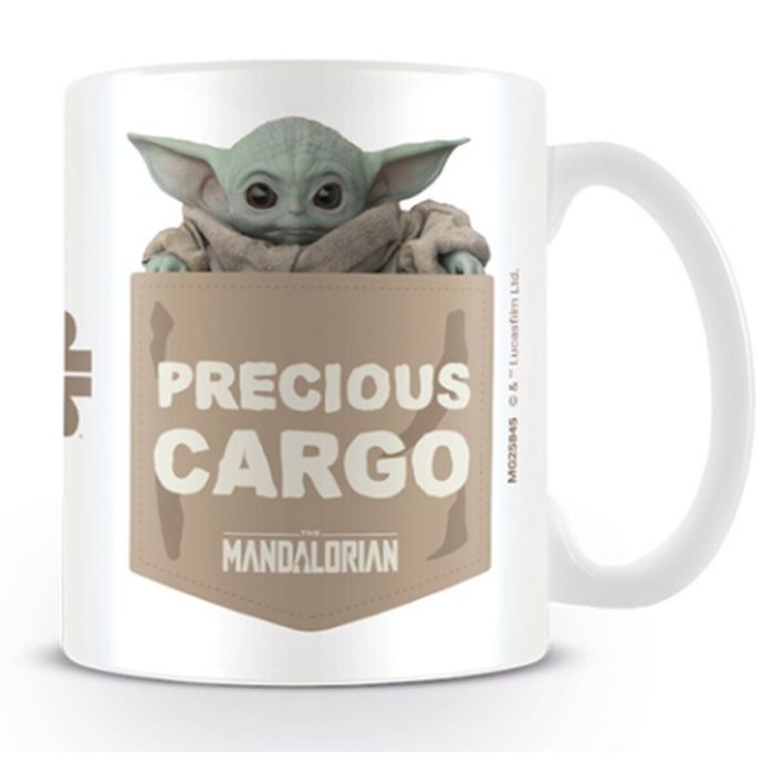 Taza Mug The Mandalorian Precious Cargo Blanco Multicolor 315 ml