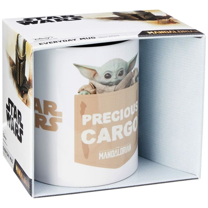 Taza Mug The Mandalorian Precious Cargo Blanco Multicolor 315 ml 3