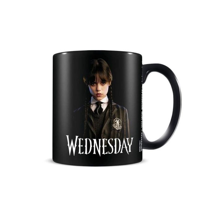 Taza Mug Wednesday Friendship Negro 315 ml