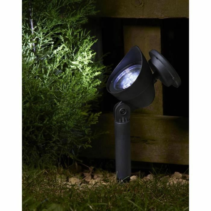 Foco Solar Smart Garden Negro (4 Unidades) 1