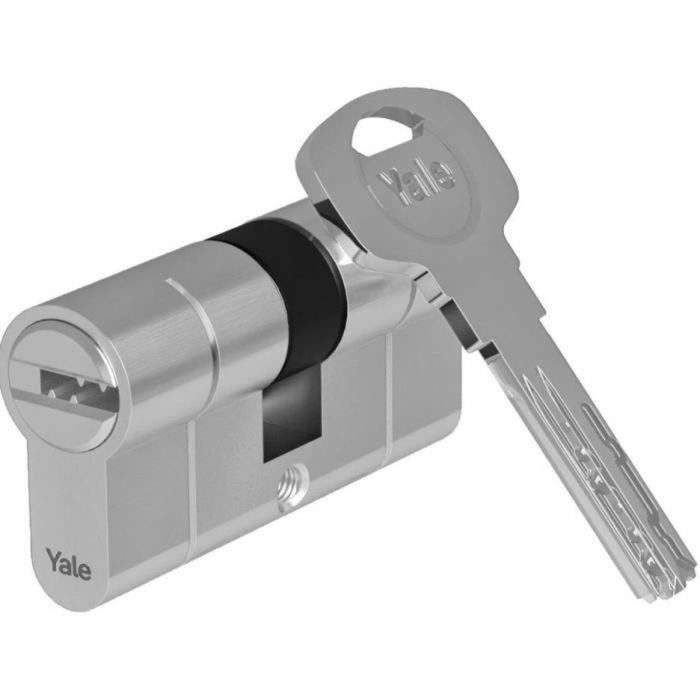 Cilindro de seguridad Yale 40 x 40 mm Latón Cilindro de seguridad Yale 40 x 40 mm Latón