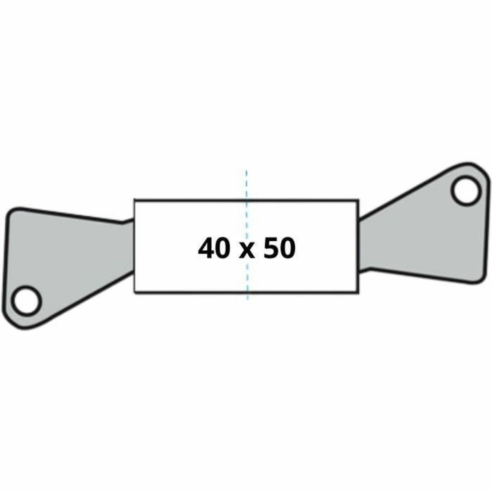 Cilindro de seguridad Yale YC2100 40 x 50 mm Latón 2