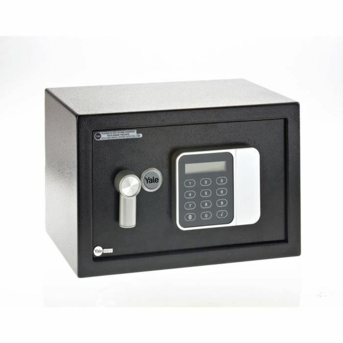 Caja Fuerte con Cerradura Electrónica Yale Negro 8,6 L 20 x 31 x 20 cm Acero