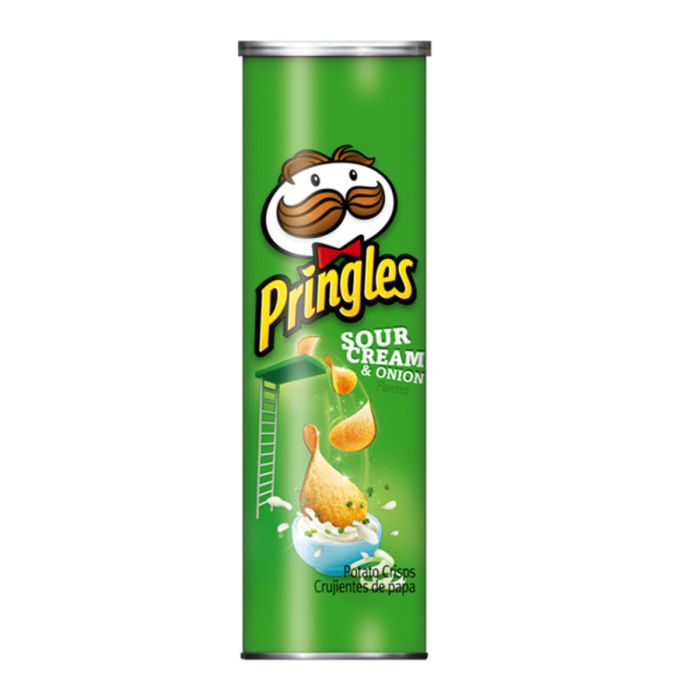 Patatas Fritas Pringles Cream & Onion (165 g) Patatas Fritas Pringles Cream & Onion (165 g)