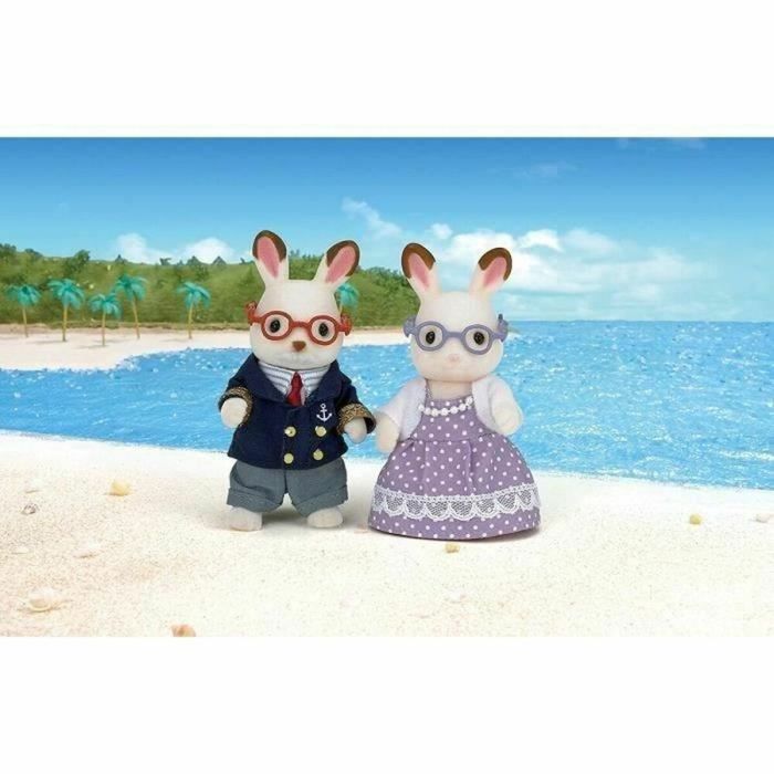 Figura de Acción Sylvanian Families 5190 Grandparents Rabbit Chocolate