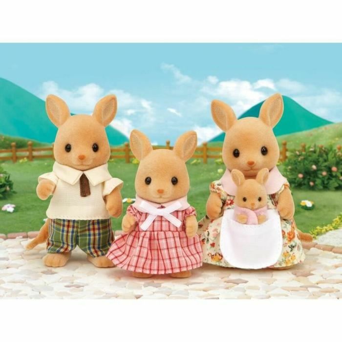 Set de Muñecos Sylvanian Families Kangaroo Family 1 Set de Muñecos Sylvanian Families Kangaroo Family 1