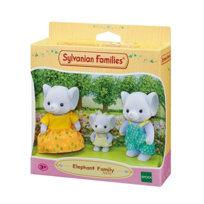 Muñecas   Sylvanian Families  5376 The Elephant Family           5