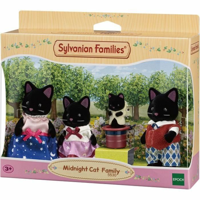 Figura de Acción Sylvanian Families 5530 SYLVANIAN FAMILIES The Magician Cat Family For Children 2