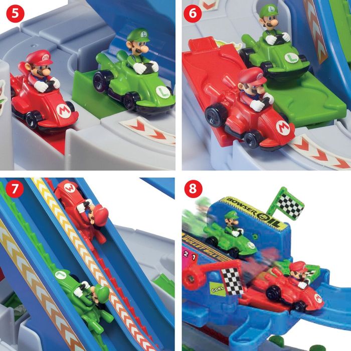 Pista de Carreras Mario Kart Racing Deluxe 2