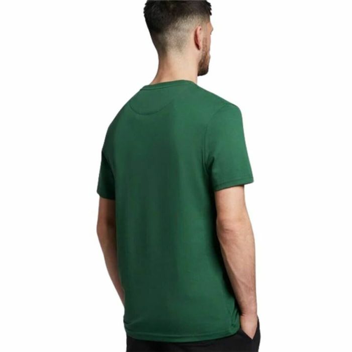 Camiseta de Manga Corta Lyle & Scott V1-Plain Verde oscuro Hombre 1