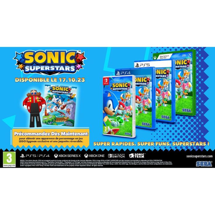Videojuego PlayStation 4 SEGA Sonic Superstars (FR) 6