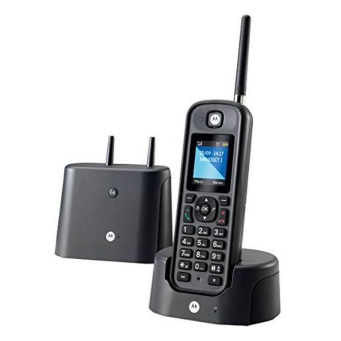 Teléfono Inalámbrico Motorola MOTOO201NO Negro