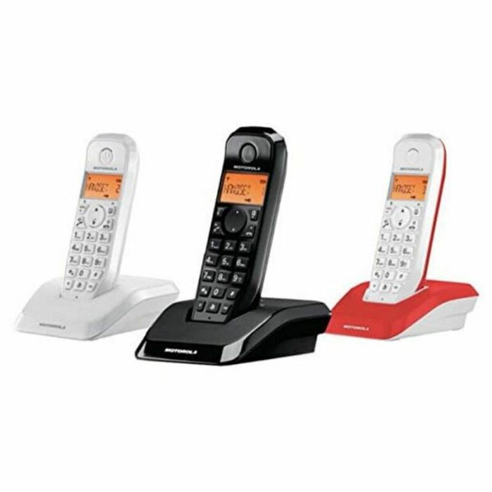 Teléfono Inalámbrico Motorola S12 TRIO MIX (3 Pcs) Multicolor