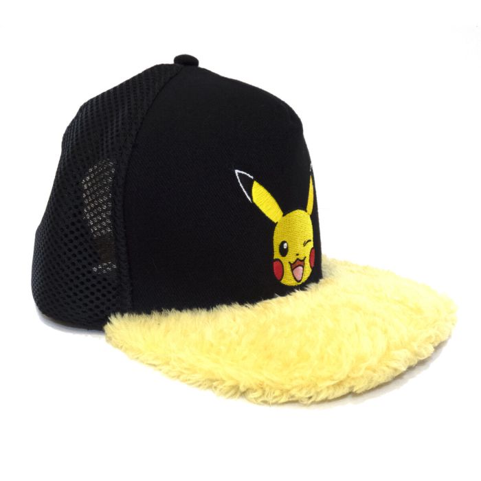 Gorra Unisex Pokémon Pikachu Wink Amarillo Negro Talla única 1