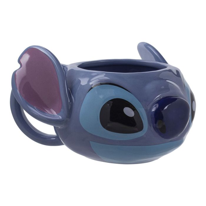 Taza Mug Stitch PP10506LS Azul Cerámica 3D 450 ml 4