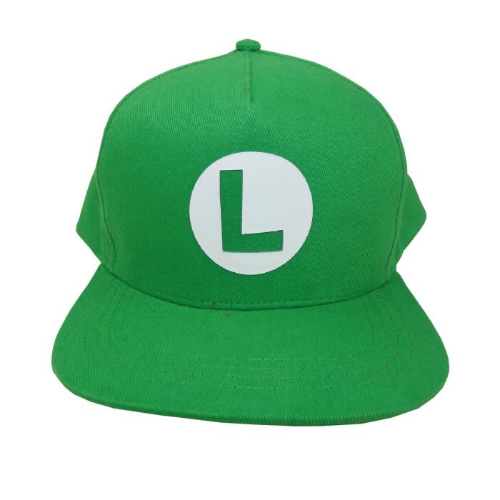 Gorra Unisex Super Mario Luigi Badge 58 cm Verde Talla única 2