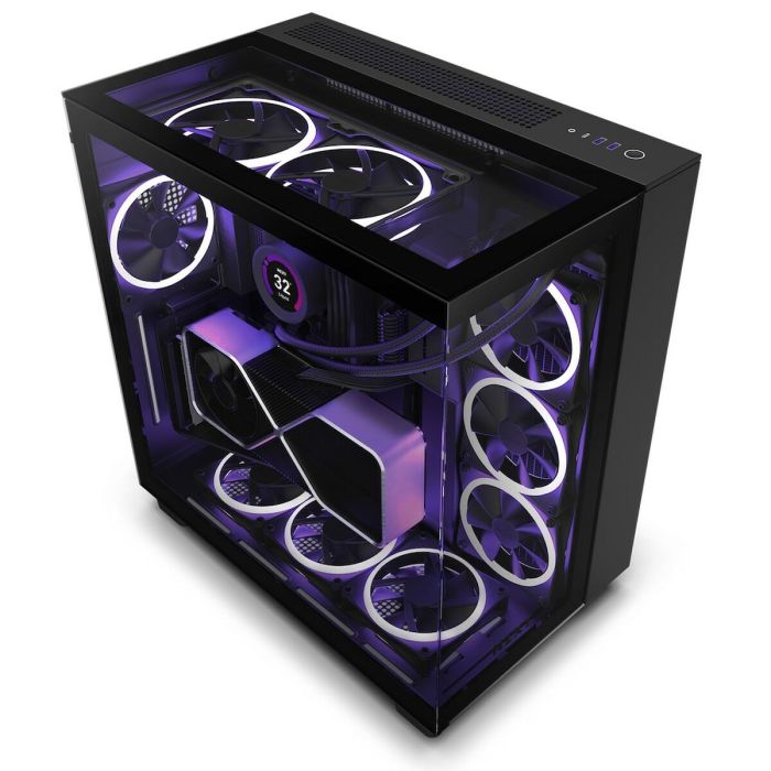 Caja Semitorre ATX NZXT H9 Elite Negro 5