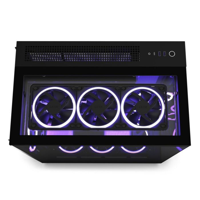 Caja Semitorre ATX NZXT H9 Elite Negro 4