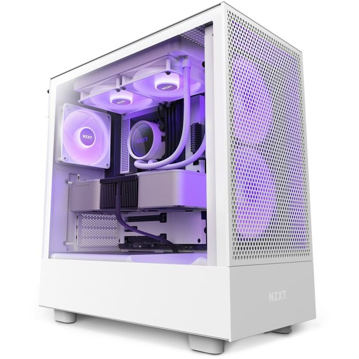 NZXT H5 Flow RGB Midi Tower Blanco