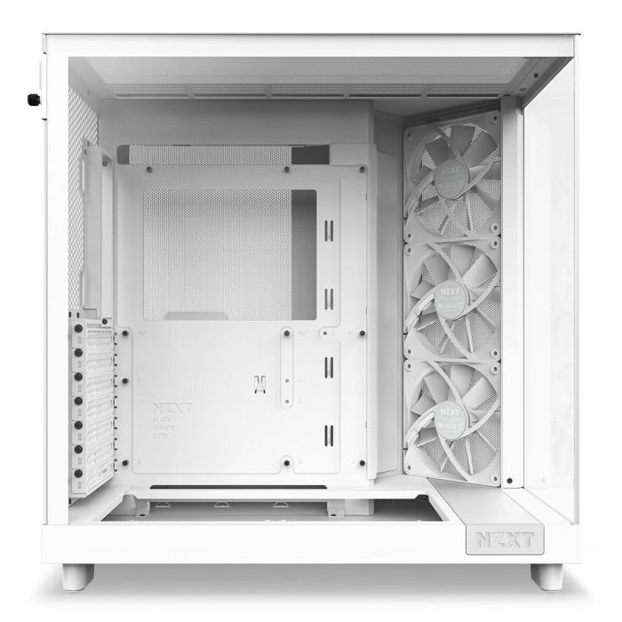 Caja Semitorre ATX NZXT H6 Air Flow Blanco 1