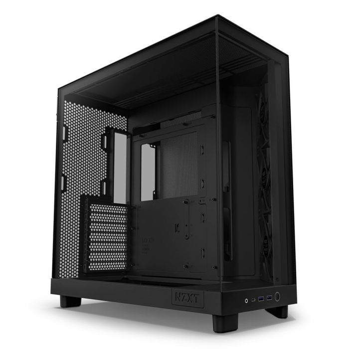 Caja Semitorre ATX NZXT H6 Air Flow Negro 3