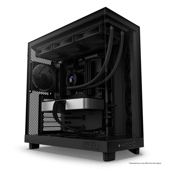 Caja Semitorre ATX NZXT H6 Air Flow Negro 1