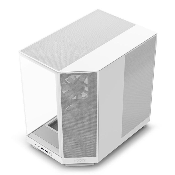 Caja Semitorre ATX NZXT H6 Air Flow Blanco 4