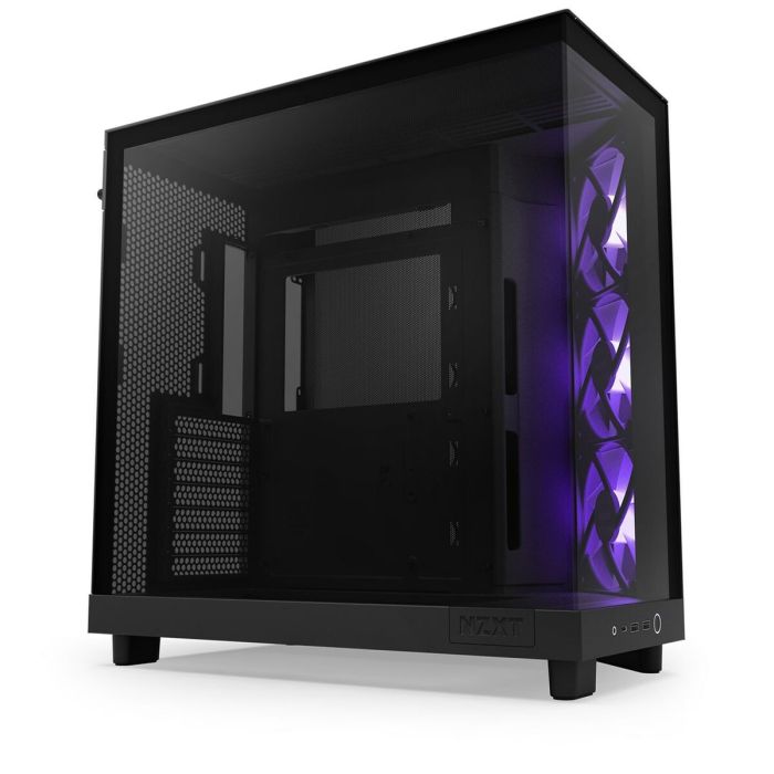 Caja Semitorre ATX NZXT H6 Air Flow Negro 10