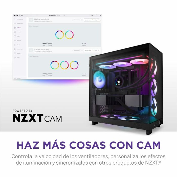 Ventilador de CPU NZXT NZXT RF-U36HF-B1 8