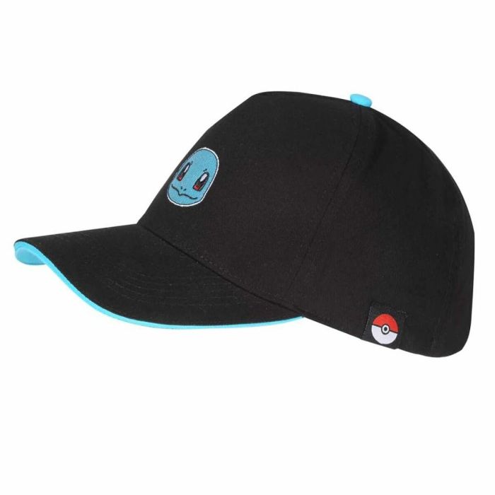 Gorra Unisex Pokémon Squirtle Badge 58 cm Negro Talla única 2