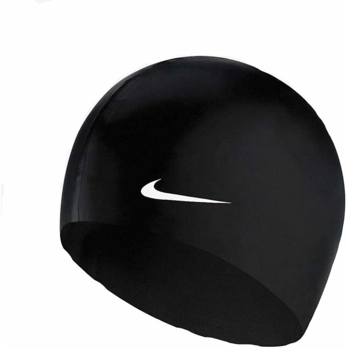 Gorro de Natación Nike AUC 93060 11 Negro Silicona 1