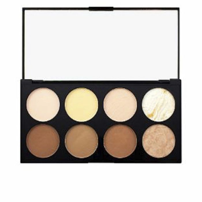 Revolution Make Up ULTRA CONTOUR Palette de Contorno Facial, iluminador, polvo compacto y bronceador con tonos versátiles 12.8g Revolution Make Up ULTRA CONTOUR Palette de Contorno Facial, iluminador, polvo compacto y bronceador con tonos versátiles 12.8g