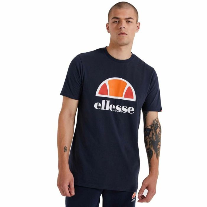 Camiseta de Manga Corta Hombre Ellesse Dyne Azul oscuro 0 Camiseta de Manga Corta Hombre Ellesse Dyne Azul oscuro 0