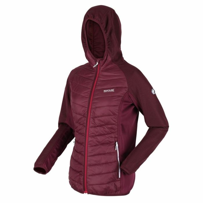 Chaqueta Deportiva para Mujer Regatta Andreson VI Hybrid Rojo Oscuro 7