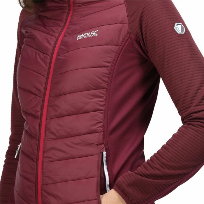 Chaqueta Deportiva para Mujer Regatta Andreson VI Hybrid Rojo Oscuro 3