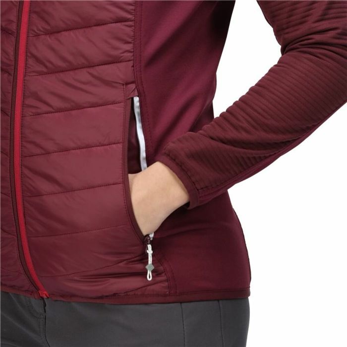 Chaqueta Deportiva para Mujer Regatta Andreson VI Hybrid Rojo Oscuro 2