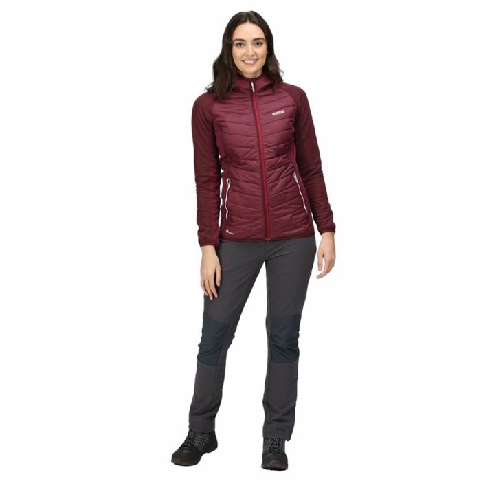 Chaqueta Deportiva para Mujer Regatta Andreson VI Hybrid Rojo Oscuro 1